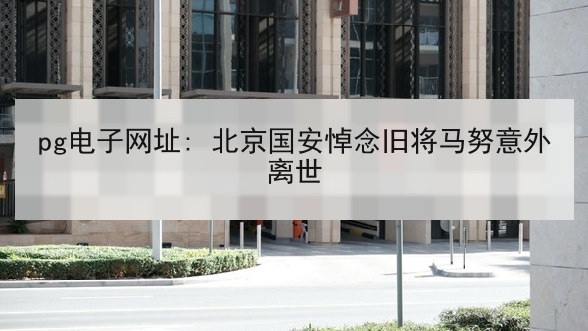 pg电子网址: 北京国安悼念旧将马努意外离世