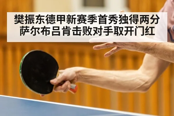 樊振东德甲新赛季首秀独得两分 萨尔布吕肯击败对手取开门红
